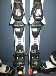 Dětské lyže DYNAMIC VR 07 80cm + Lyžáky 17,5cm, SUPER STAV