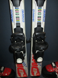 Dětské lyže DYNAMIC VR 07 110cm + Lyžáky 22,5cm, SUPER STAV