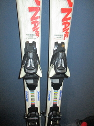 Juniorské lyže DYNAMIC VR 07 120cm + Lyžáky 24,5cm, SUPER STAV