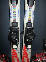 Juniorské lyže DYNAMIC VR 07 120cm + Lyžáky 24,5cm, SUPER STAV