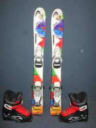 HEAD PEZ 77cm + Lyžáky 17,5cm