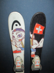 HEAD SPARTA CUCHE 77cm + Lyžáky 18,5cm