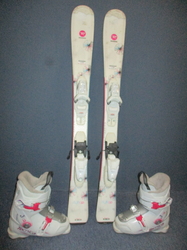 ROSSIGNOL FUN GIRL 100cm + Lyžáky 20,5cm