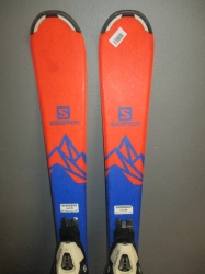 SALOMON QST MAX Jr 110cm + Lyžáky 23,5cm