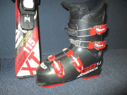 ATOMIC REDSTER EDGE 115cm + Lyžáky 23cm