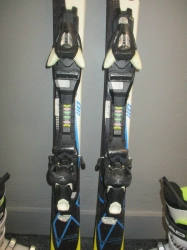 SALOMON X-RACE 110cm + Lyžáky 23cm