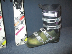 ROSSIGNOL DIVA 130cm + Lyžáky 25cm