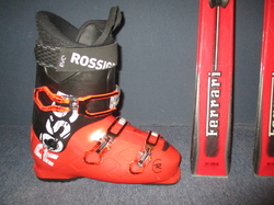 DYNASTAR FERRARI 150cm + Lyžáky 28,5cm