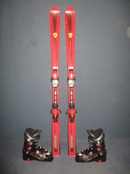 DYNASTAR FERRARI 150cm + Lyžáky 27,5cm