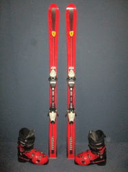 DYNASTAR FERRARI 150cm + Lyžáky 27,5cm