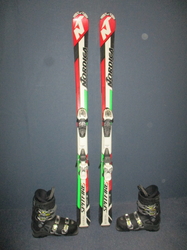 NORDICA DOBERMANN SPITFIRE 150cm + Lyžáky 27,5cm