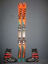 VÖLKL RACETIGER GS 160cm + Lyžáky 29cm