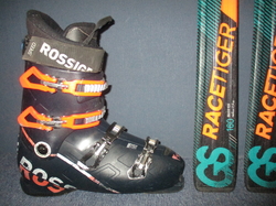 VÖLKL RACETIGER GS 160cm + Lyžáky 29cm
