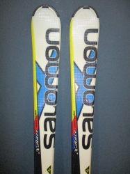 SALOMON X-RACE 150cm + Lyžáky 28,5cm