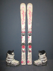 Juniorské lyže DYNASTAR STARLETT 120cm + Lyžáky 23,5cm, SUPER STAV