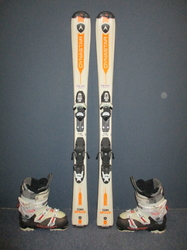 Juniorské lyže DYNASTAR TEAM SPEED 120cm + Lyžáky 23,5cm, SUPER STAV