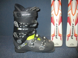 ROSSIGNOL PURSUIT Jr 140cm + Lyžáky 26,5cm