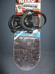 NITRO RIPPER 142cm + vázání