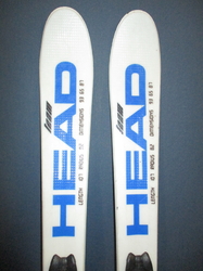 Dětské lyže HEAD SUPERSHAPE 107cm + Lyžáky 22cm, VÝBORNÝ STAV