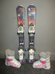 NORDICA CINNAMON GIRL 70cm + Lyžáky 16,5cm