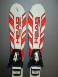 HEAD SUPERSHAPE TEAM 67cm + Lyžáky 16,5cm