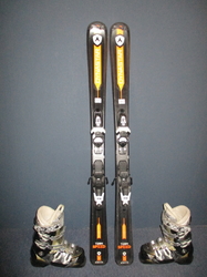 Juniorské lyže DYNASTAR TEAM SPEED 120cm + Lyžáky 23cm, SUPER STAV