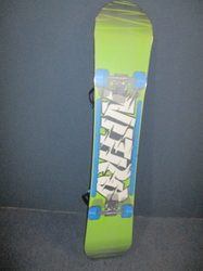 Snowboard NITRO RIPPER 137cm + vázání, SUPER STAV