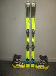 VÖLKL RACETIGER GS 16 150cm + Lyžáky 27,5cm