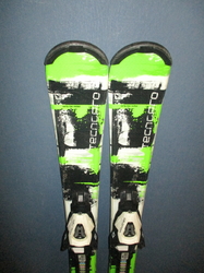 Dětské lyže TECNO PRO PULSE 100cm + Lyžáky 22,5cm, SUPER STAV
