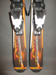 Dětské lyže DYNASTAR CROSS TEAM 110cm + Lyžáky 23,5cm, VÝBORNÝ STAV
