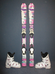 Juniorské lyže ATOMIC VANTAGE 120cm + Lyžáky 24cm, VÝBORNÝ STAV