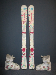 Dětské lyže DYNASTAR STARLETT 110cm + Lyžáky 21,5cm, SUPER STAV 