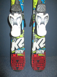 K2 INDY 100cm + Lyžáky 21,5cm