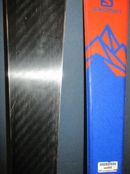 Juniorské lyže SALOMON QST MAX Jr 130cm + Lyžáky 26,5cm, SUPER STAV 