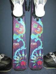NORDICA CINNAMON GIRL 130cm + Lyžáky 25,5cm