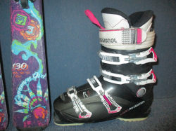 NORDICA CINNAMON GIRL 130cm + Lyžáky 25,5cm