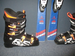 DYNASTAR TEAM SPEED ZONE 130cm + Lyžáky 25,5cm