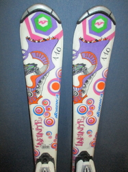 Dětské lyže NORDICA INFINITE 110cm + Lyžáky 22,5cm, SUPER STAV