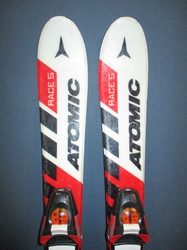 Dětské lyže ATOMIC RACE 5 80cm + Lyžáky 17,5cm, VÝBORNÝ STAV