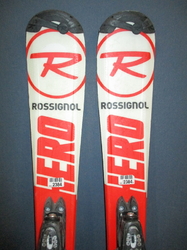 Dětské lyže ROSSIGNOL HERO 100cm + Lyžáky 21,5cm, VÝBORNÝ STAV