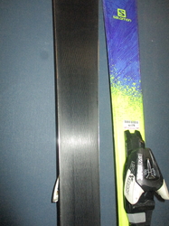 SALOMON QST MAX Jr 130cm + Lyžáky 25,5cm