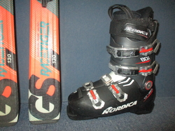 VÖLKL RACETIGER Jr  130cm + Lyžáky 26,5cm