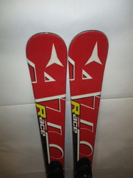 Dětské lyže ATOMIC RACE 110cm + Lyžáky 22,5cm, VÝBORNÝ STAV