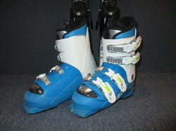 Dětské lyže DYNAMIC VR 07 100cm + Lyžáky 20,5cm, SUPER STAV