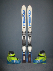 HEAD SUPERSHAPE 107cm + Lyžáky 21,5cm
