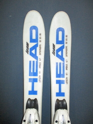 Dětské lyže HEAD SUPERSHAPE 97cm + Lyžáky 20,5cm, SUPER STAV
