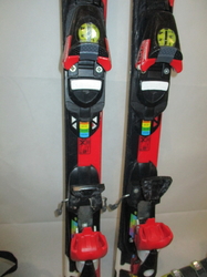 Dětské lyže SALOMON EQUIPE 110cm + Lyžáky 23,5cm, VÝBORNÝ STAV