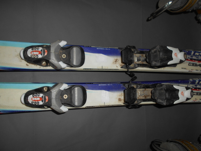 DĚTSKÉ CARVINGOVÉ lyže DYNASTAR TEAM SPEED 110cm,+BOTY 23cm, VÝBORNÝ STAV