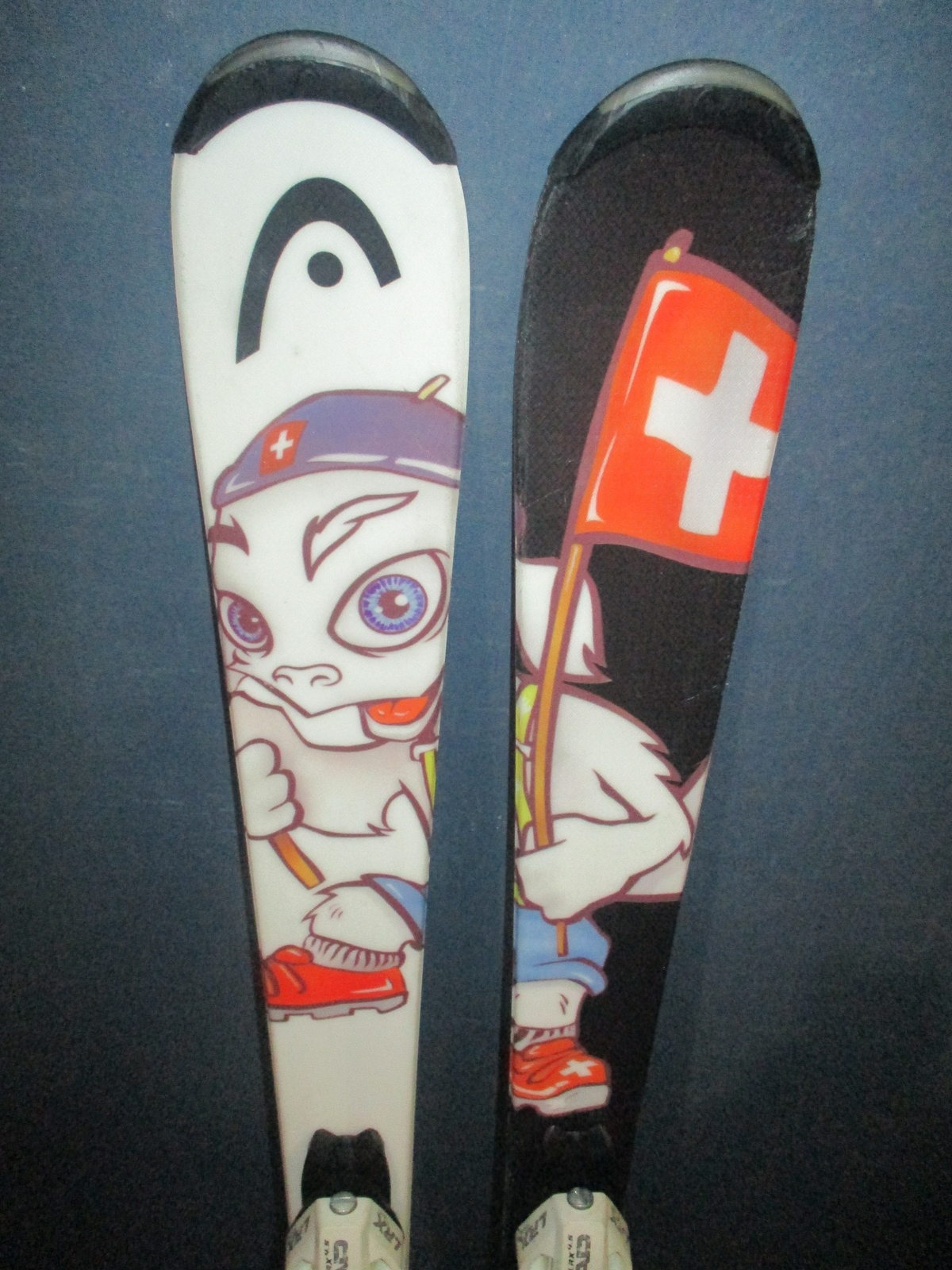HEAD SPARTA CUCHE 127cm + Lyžáky 25cm 