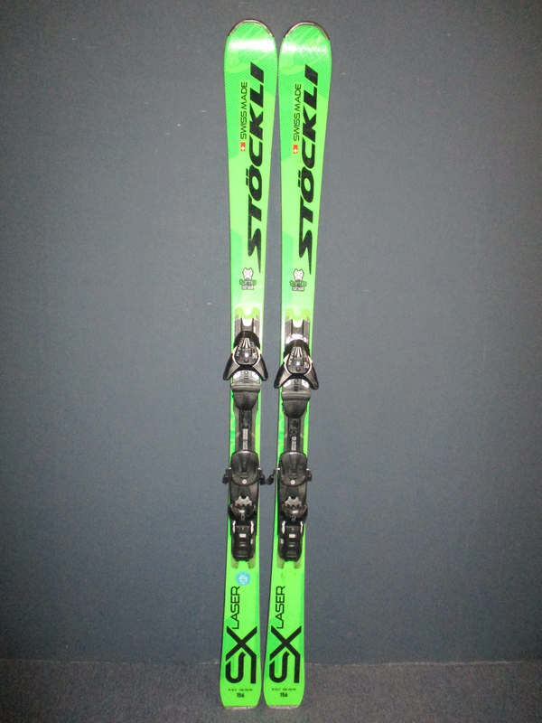Sportovní lyže STÖCKLI SX LASER 156cm, VÝBORNÝ STAV